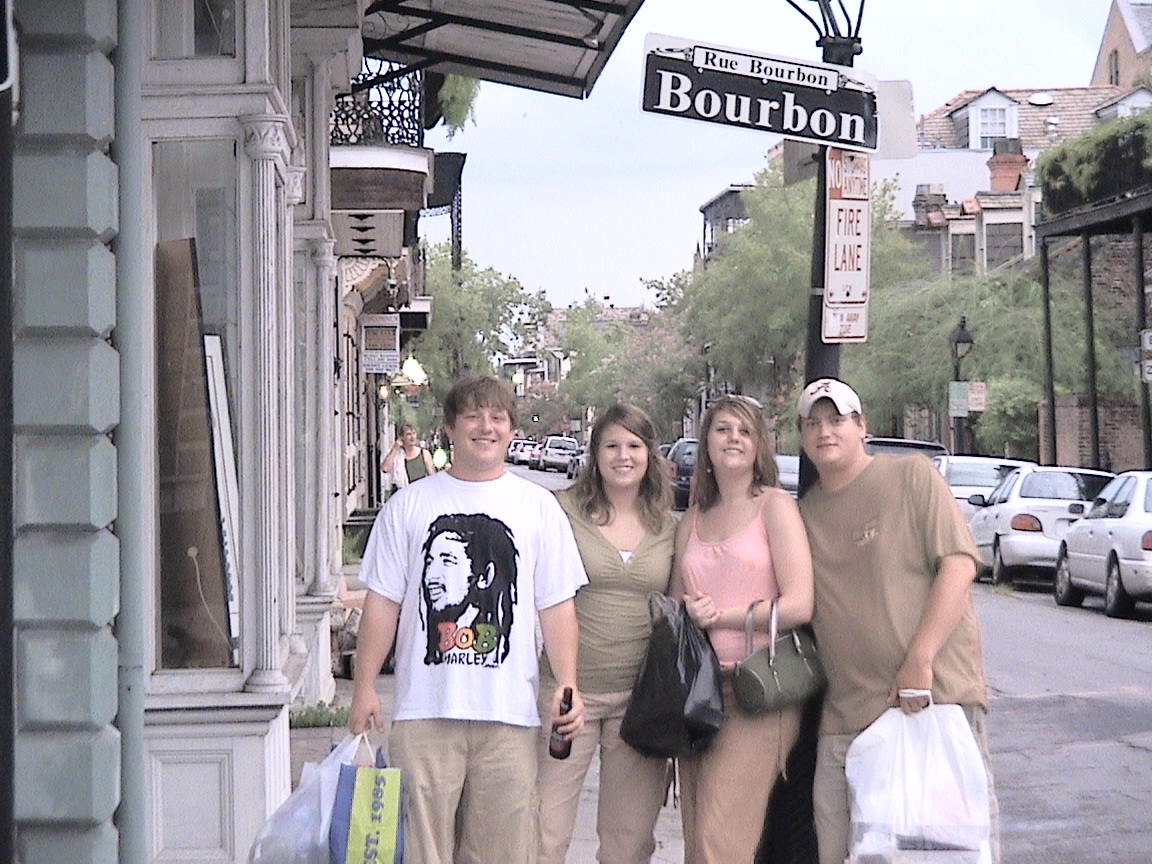 JB, Erin, Paige & Will in New Orleans